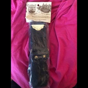 Walking 🚶‍♀️ boss suspenders 48” blk leather new